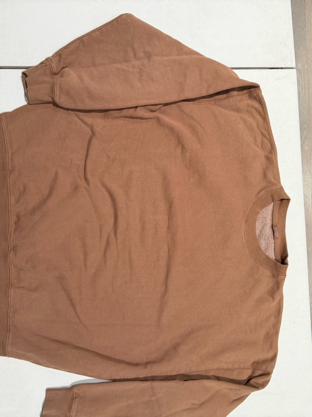 Brandy Melville Brown Crewneck Sweatshirt